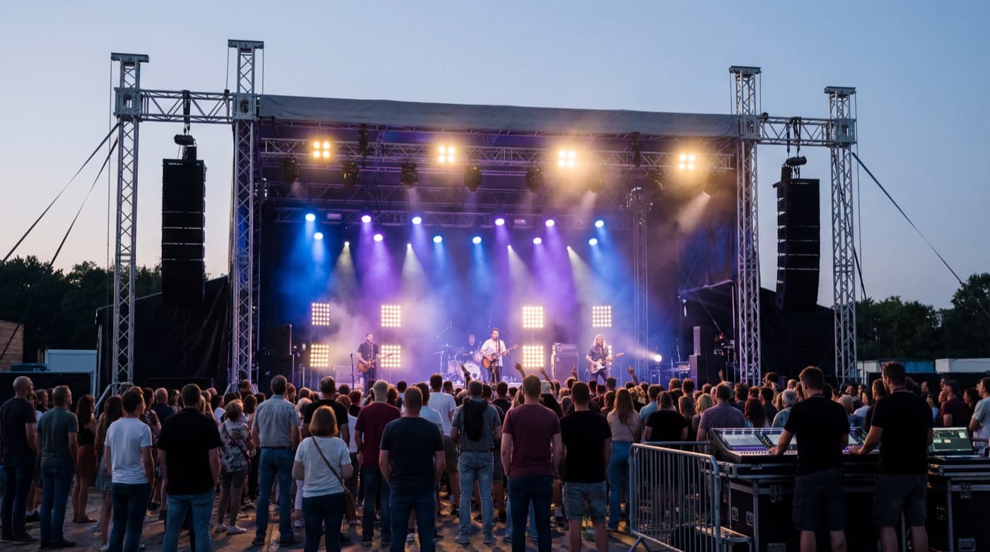 Professionelle Eventtechnik - BMS Veranstaltungstechnik