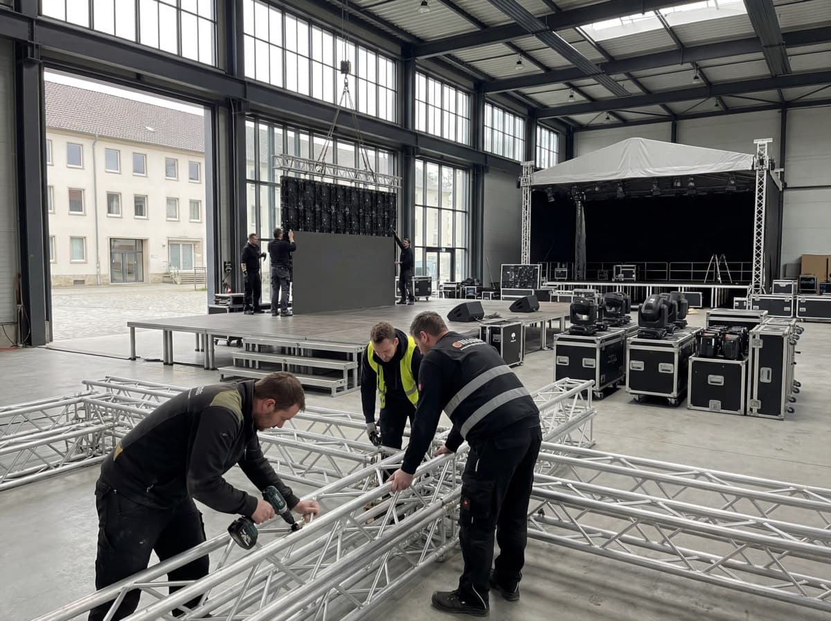 Full-Service Veranstaltungstechnik - Professionelle Eventtechnik